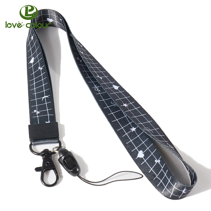 Wholesale cheap custom single cell phone neck lanyard