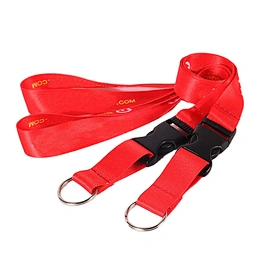 Custom Soft 100% Polyester Material Key Chain Holder Lanyard