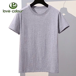 Promotional custom grey / black / white / yellow / printing advertising short sleeve t shirt men's t-shirt