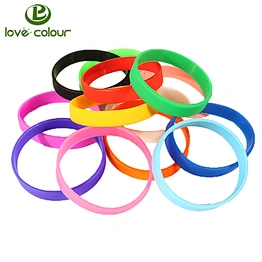 Custom Printing Color Silicone Wristband Bracelet Wholesale