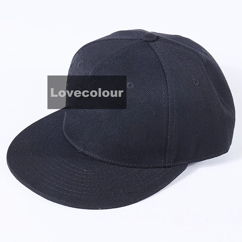 Custom High Quality Cotton Snapback Cap With Embroidery Logo