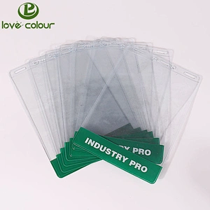 Custom fair VIP waterproof PVC card holder for id