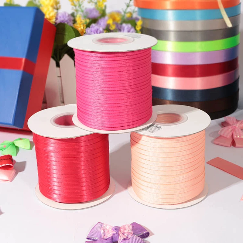 Custom printed satin polyester ribbons 1