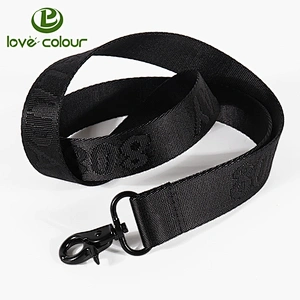 Promotional personalized cheap price nylon lanyard for wholesale
