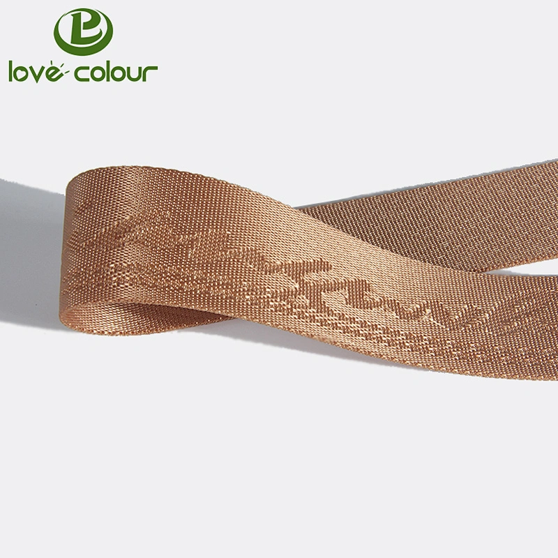 Factory custom high quality knitted nylon webbing for garments,shoes,bags
