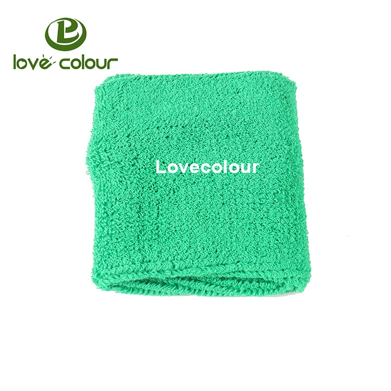 Wholesale custom fabric wristband sweatbands unisex sport sweat band