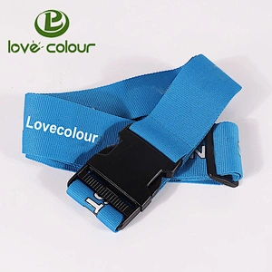 Custom travel luggage belt strap