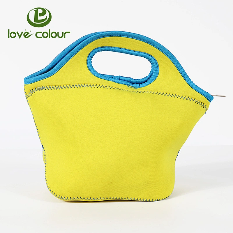 Fashion Style Outdoor Travel Cooler Lunchbox Thermal Tote Neoprene Lunch Bag