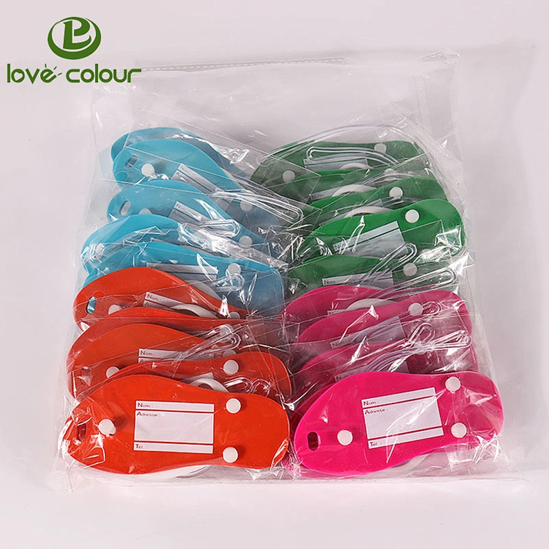 Custom printing cartoon luggage tags for identify your baggage