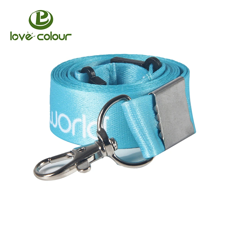 Popular cheap customized polyester Decorative Printing Lanyards with logo for keys