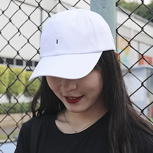 Custom cotton summer sun hat plain black baseball caps hat for team activities