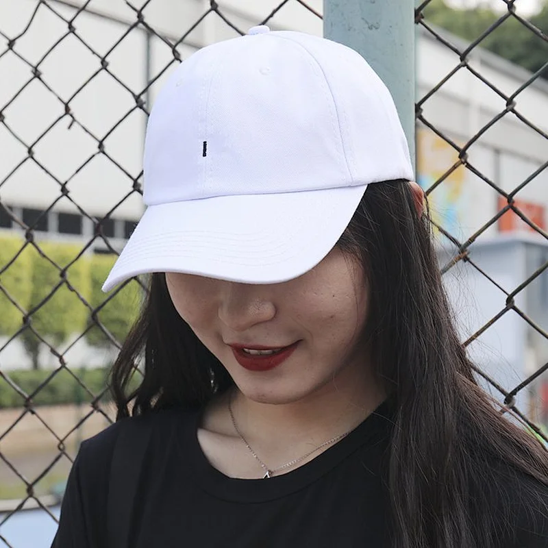 Custom cotton summer sun hat plain black baseball caps hat for team activities