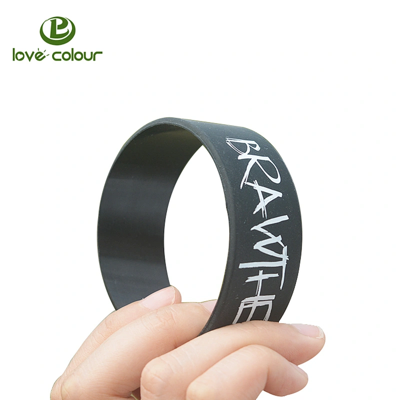 Custom logo fashion gift item silicone bracelet /silicone rubber wristbands