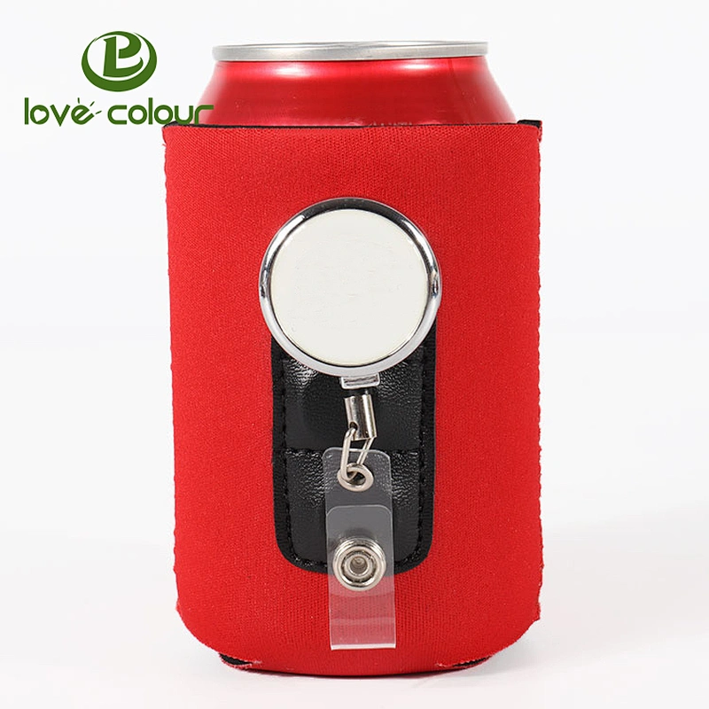 Magnetic Neoprene Foam Collapsible Can Coolie Cooler