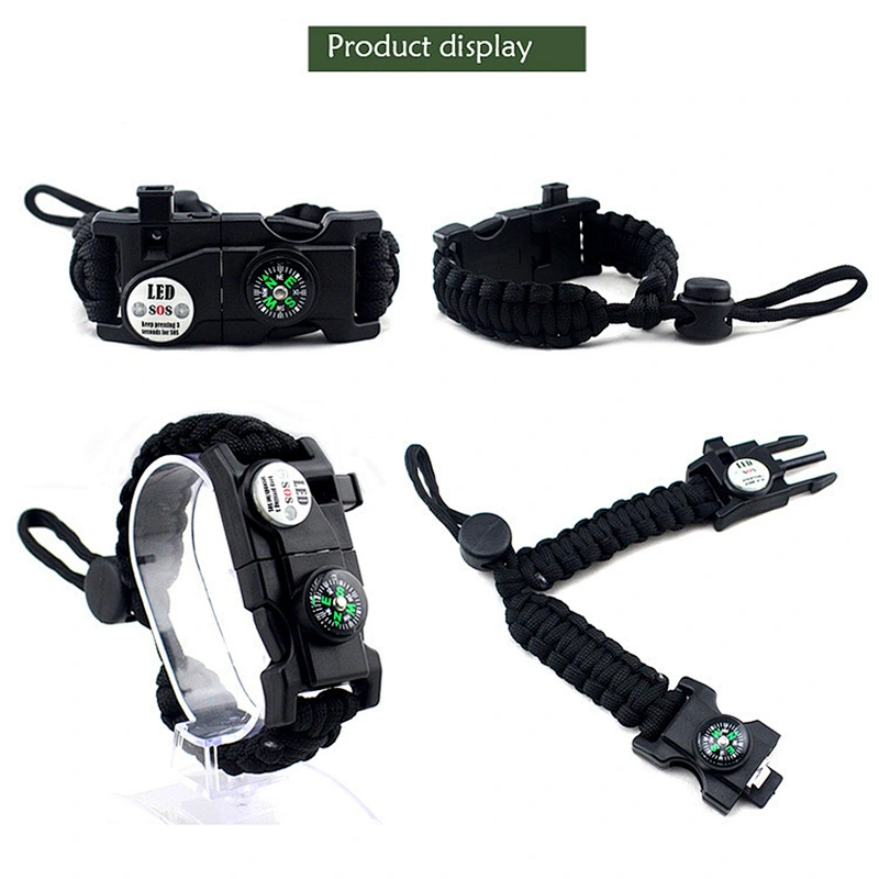 Nylon Weaves Camping multi-function Mountaineering Bracelet