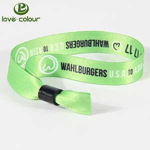 Polyester sublimation printing wristbands bracelet for promotional gift