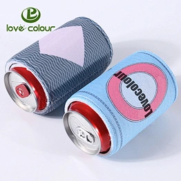 Cheap custom printing beer can stubby cooler holder neoprene beer bottle can sleeve