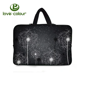 Custom Size Black Neoprene Notebook Sleeve Bag Laptop Portable Sleeve