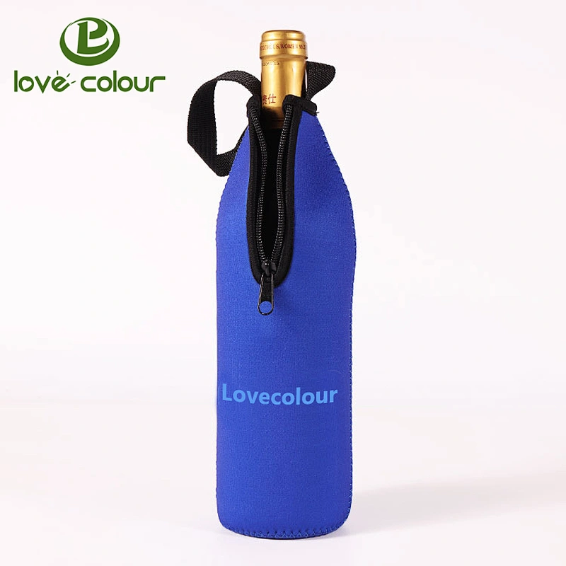 Wine cooler holder with printing logo, wine glass cooler, fits 330ml bottle