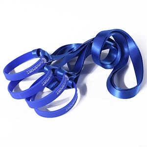 Custom Polyester Water Bottle Holder Silicone Cup Holder Lanyard