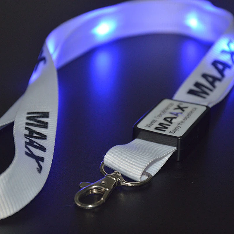 Wholesale Customized Led lanyard For Party