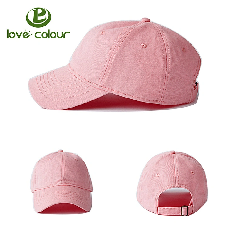 Cheap price fashion outdoor simple solid color custom baseball cap
