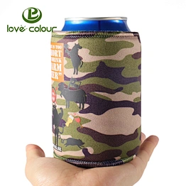 New product neoprene camouflage can cooler for beer