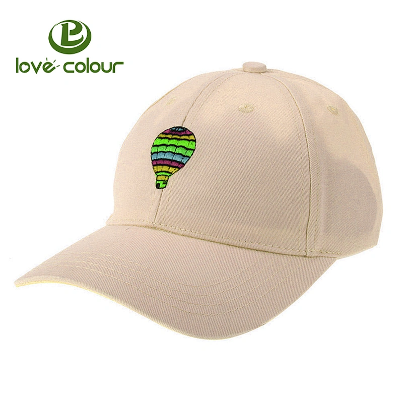 Custom Personalised Black Classic Cotton Embroidery Baseball Cap For Sport