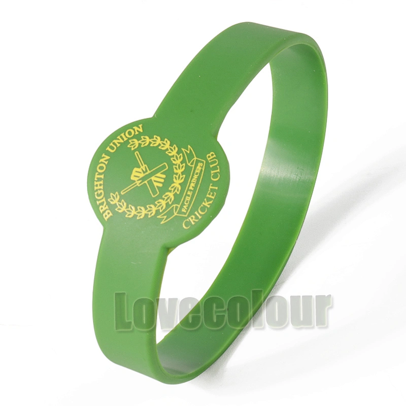 Popular custom size country flag silicon wristband for wholesale
