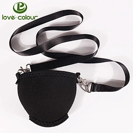 Custom insulated 3mm neoprene wine glass holder / drink sleeve for party