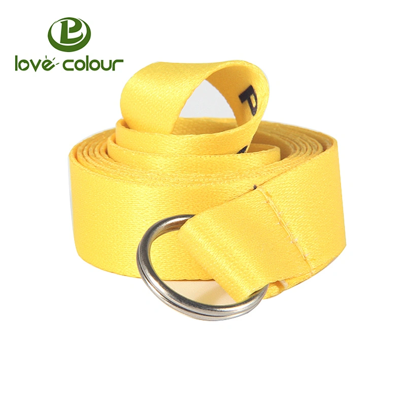 Custom fabric strap polyester cool lanyards for keys