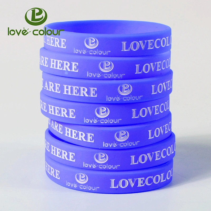 Custom design soccer club souvenir silicone bracelets wristbands