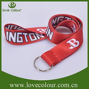 Polyester keychain neck strap custom