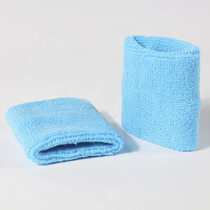 Cloth Cotton Sports Sweatband With Custom Logo For Promotional Gift