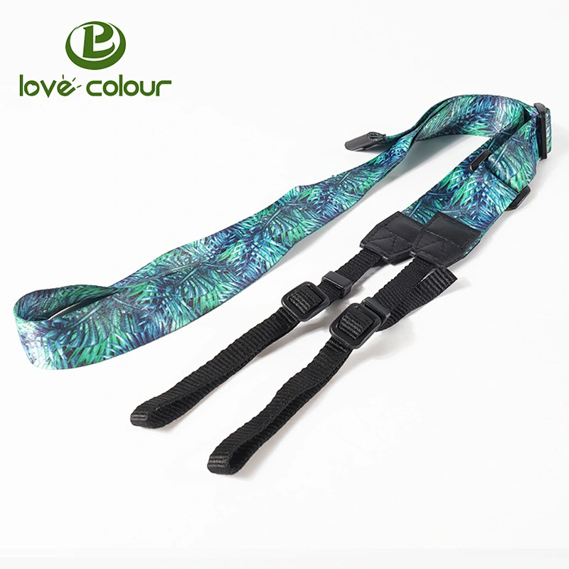 Custom polyester printed neck camera strap