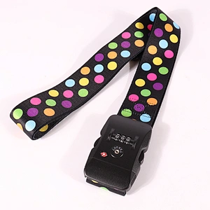 New Combination Safe TSA Luggage Suitcase Strap Belt for Wholesale