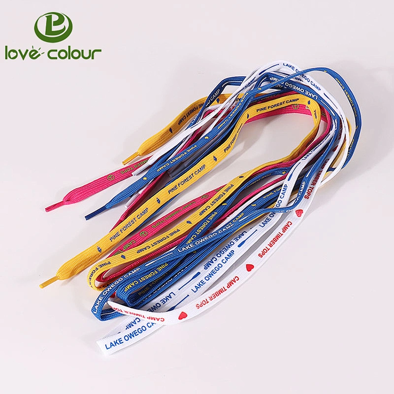 Polyester Custom Printed Shoes Laces for Sale