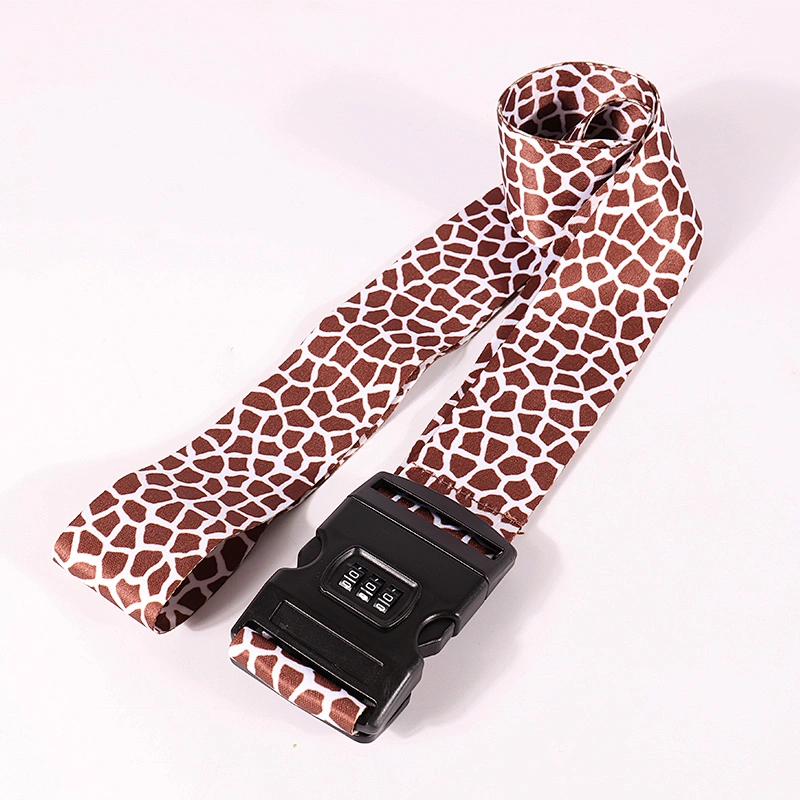 Combination Lock Key Luggage Suitcase Secure Safe Strap Belt Strip