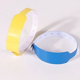 Cheap custom thin vinyl wristbands for hospital