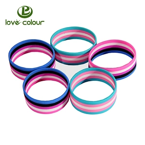 High Quality Bracelet Sport Wristband Wrist Band Silicone Men Bracelets