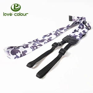 Promotional adjustable camera wrist strap polyester camera lanyard