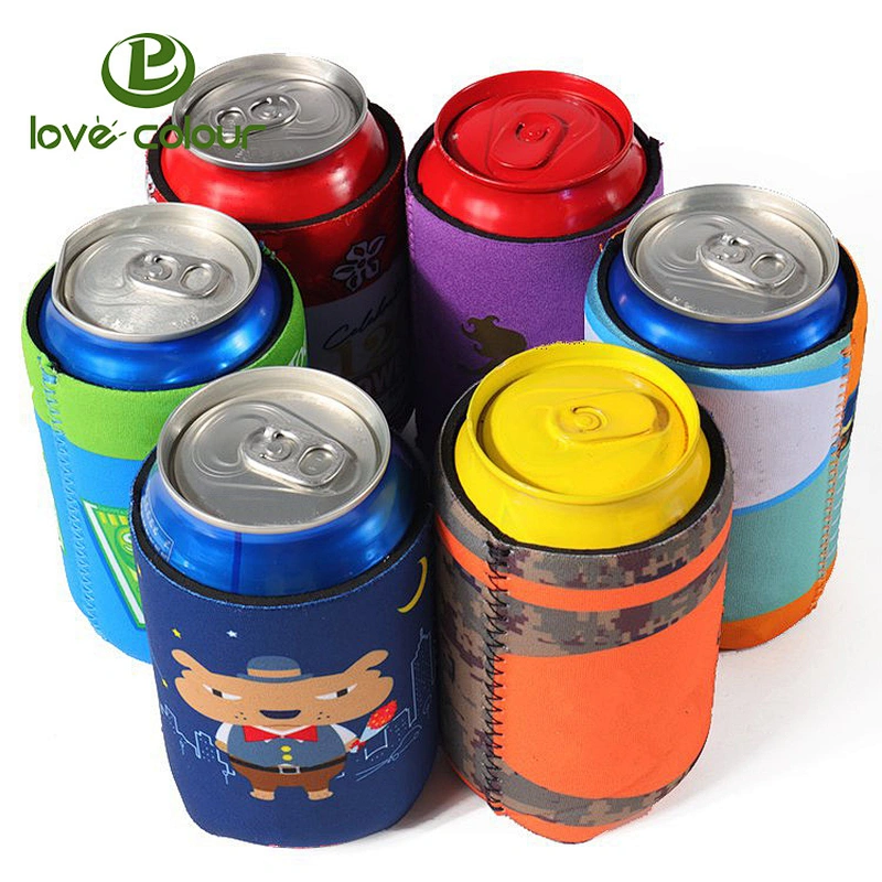 Popular Custom Cute Neoprene Drink Stubby Holder Insulated Can Sleeve Cooler