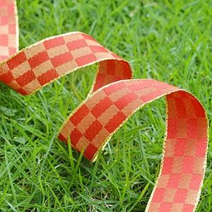 Wholesale gift packing merry christmas ribbon for decoration