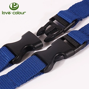 Custom 20mm/25mm/32mm/38mm/50mm Lanyard and luggage belt accessories plastic quick release snap buckle