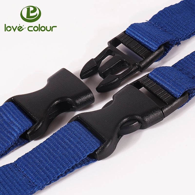 Custom 20mm/25mm/32mm/38mm/50mm Lanyard and luggage belt accessories plastic quick release snap buckle