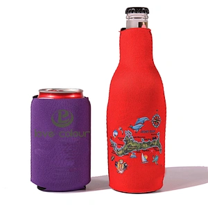 Professional Custom Neoprene Beer Bottle Bag Cooler for Wedding
