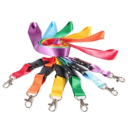Fashion custom Xmas Necklace String Polyester Lanyard Strap