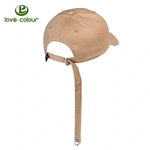Custom Cotton Hip Hop Embroidery Caps Baseball Hat With Adjustable Strap