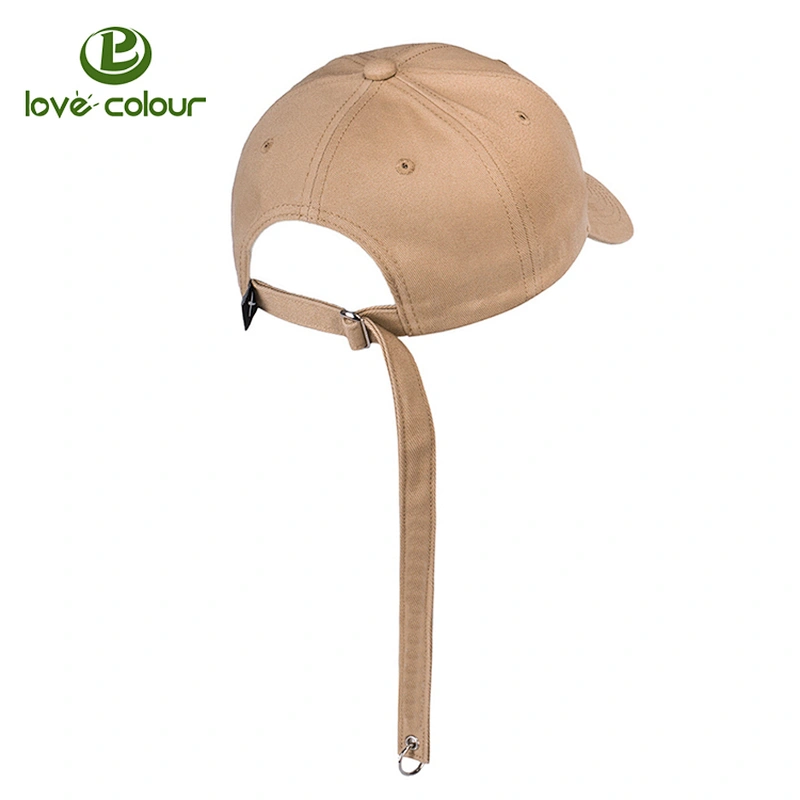Custom Cotton Hip Hop Embroidery Caps Baseball Hat With Adjustable Strap