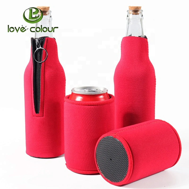 Personalized Neoprene Foam Stubby Holder Custom Printed Beer Can Cooler Sleeve Bag